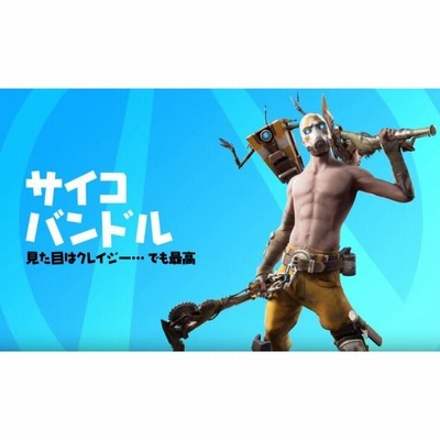 Fortnite - サイコバンドル + ボーダーランズ 3 フルセット [Epic Games版] プロダクトコード /  switch・PS4にも対応！フォートナイト | LINEブランドカタログ