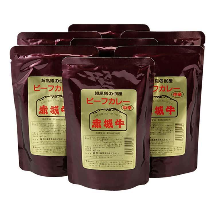 群馬 「赤城牛のとりやま」 赤城牛カレー 200g×10(中辛×5 辛口×3 甘口×2) ※離島は配送不可