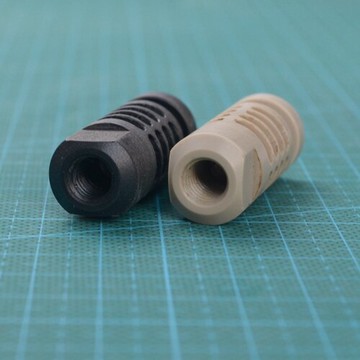 究其科技 3D打印機DIY配件 j-head PEEK套筒 黑色/自然色可選