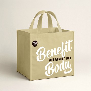 【環保提袋】Benefit Body品牌不織布提袋