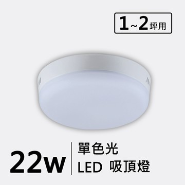 22W單色光LED吸頂燈｜F05-11-62082