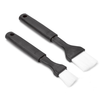 塑料柄大小兩只裝燒烤刷長柄料理刷油刷廚房烘焙工具廚房刷