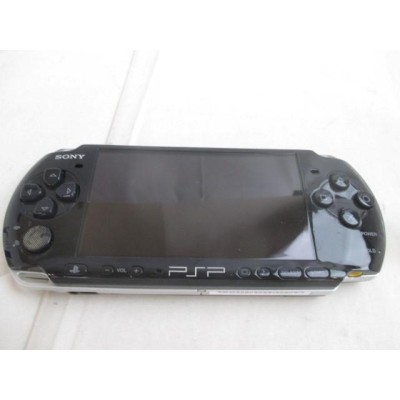 特別価格 PSP 3000 ブルー 動作確認済 ジャンク品シルバー付き 携帯用