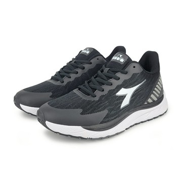 DIADORA迪亞多那 輕量寬楦慢跑男鞋 73205黑/73206灰