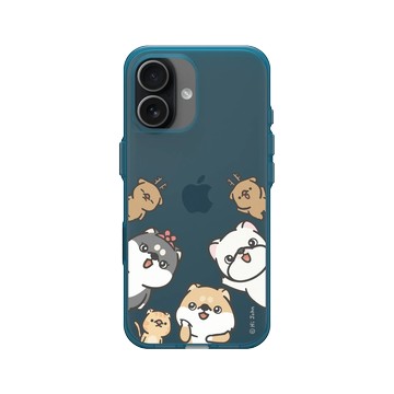 iPhone 17 Clear (相機按鈕) 夜幕藍 - 嗨小強 Hi John - 小強總動員