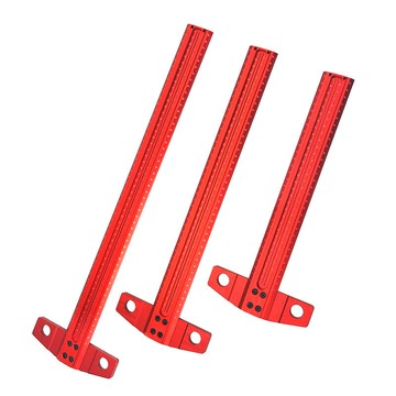 熱銷/免運 原版鋁合金洞洞尺 木工畫線尺 木工T型尺 洞洞劃線尺 木工劃線器