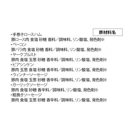 ふるさと納税 秋田県 三種町 かわい農場「中ヨークシャー交雑種」手作りソーセージとハム詰合せ しっぽ豚