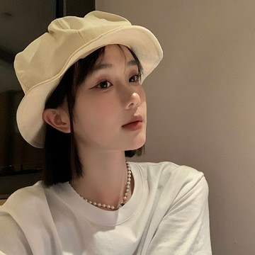 ✨壹灣出貨✨雲朵帽女韓版顯臉小水母漁夫帽日係大頭圍貝雷帽小衆遮陽盆帽秋冬 防曬帽 遮陽帽 登山帽