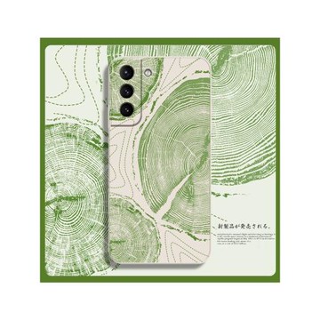 時光年輪適用三星s23手機殼s22+液態硅膠s22ultra新款s21高級s21+藝術s23+軟殼s23ultra女文藝小眾全包保護套