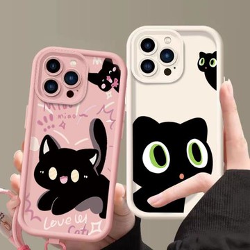 驚嚇貓適用三星s21+手機殼新款少女s22個性卡通galaxy s23ultra保護套s20fe日韓可愛女s24硅膠高顏值samsung