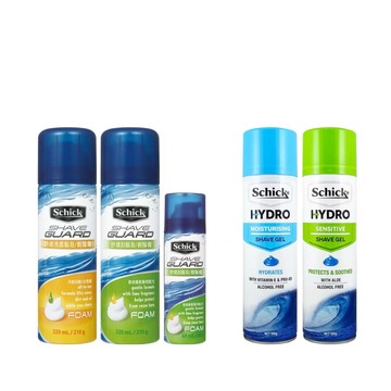 【蝦皮直營】Schick 舒適牌 水次元 刮鬍泡/洗面刮鬍泡/敏感型/保濕型-多款可選