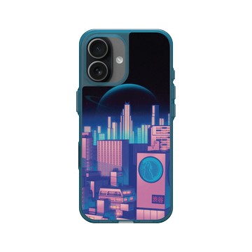 iPhone 17 Clear (相機按鈕) 夜幕藍 - Denise Rashidi (Surudenise) - Space Travel 夢幻旅程