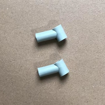 【台灣特惠】車棚 塑料 斜套管連接 塑料管 車棚雨棚 配件通用連接管配件大全【限時】