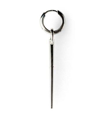 Parts of Four - mini spike hoop earring - unisex - Sterling Silver - One Size