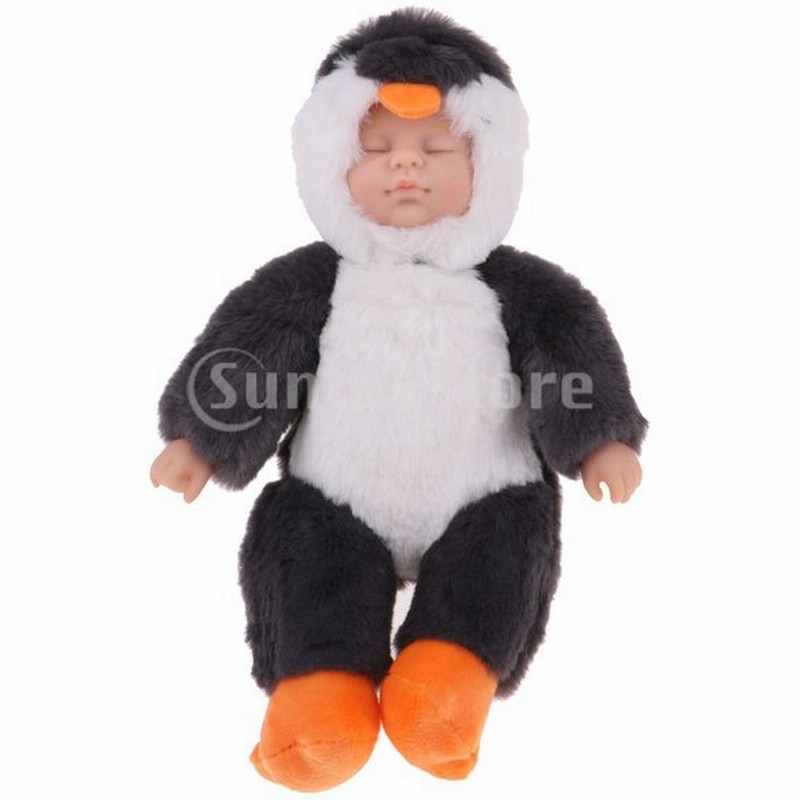 ベビー人形 赤ちゃん 人形 眠っている 新生児人形 ペンギンぬいぐるみ人形 通販 Lineポイント最大0 5 Get Lineショッピング