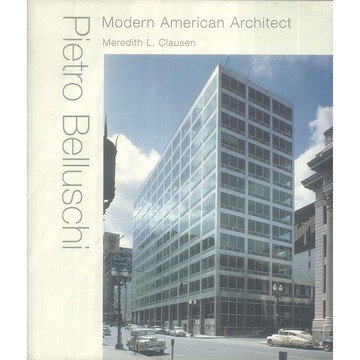 Pietro Belluschi: Modern American Architect -9780262032209 絕版英文設計書 [建築人設計人的店-上博圖書]