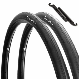 Sets 700x28c Replacement Road Bike Tires and Inner Tubes with 48mm Reinforced Brass Presta Valves and Free Tire Levers