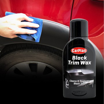 英國CarPlan 保桿/飾條增黑蠟 塑件保養 塑件還原 塑件白化