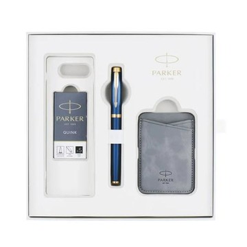 PARKER 派克PARKER 派克 IM金屬系列 限量版 星空藍 鋼筆啟程禮盒