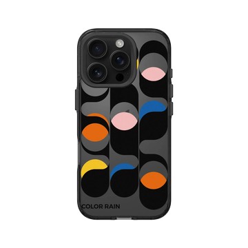 iPhone 16 Pro Clear 酷墨灰 - PosterLad - 色彩之雨