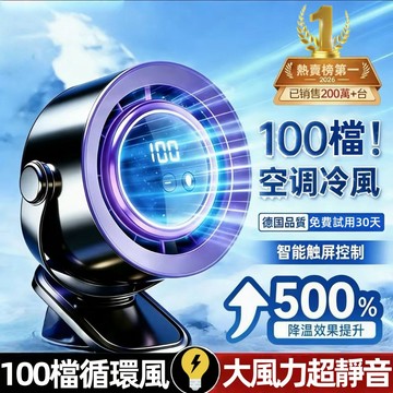 【100級風力+超靜音】100檔小風扇 USB電風扇 靜音風扇 LED 小電風扇 電風扇小型 迷你風扇 USB風扇