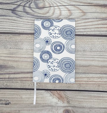 日式燈籠圖案布面書套