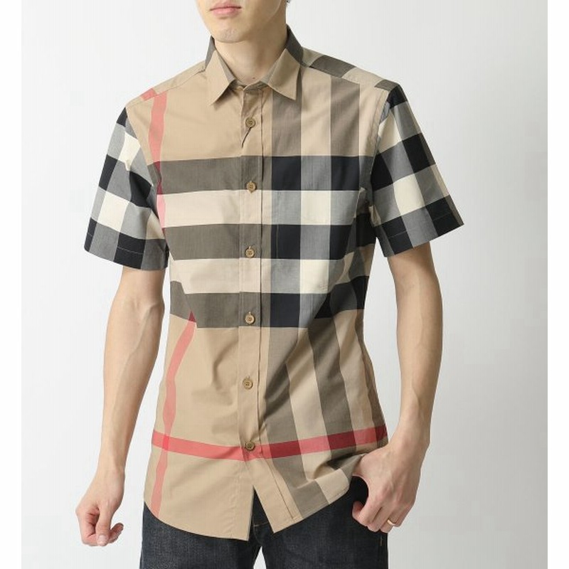 BURBERRY バーバリー 8017322 半袖 カッターシャツ バーバリーチェック BURBERRY バーバリー 8017322 半袖 カッターシャツ バーバリーチェック