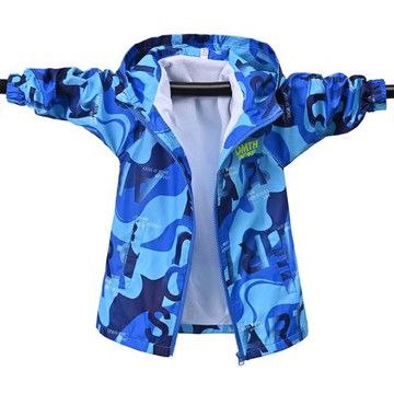 男童春季外套春裝2025新款春秋3-15歲中大童16沖鋒衣帥氣風衣韓版