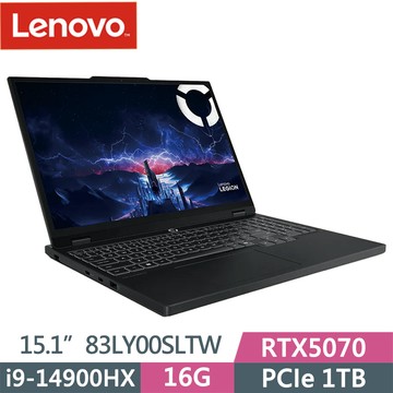 Lenovo Legion 5i 15IRX10 83LY00SLTW(i9-14900HX/16G/1TB SSD/RTX5070/15.6/W11)
