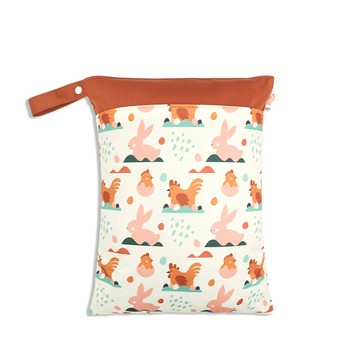 Rainbo&Iris - 乾濕分離雙層拉鍊防水收納袋-GF165 (30*40cm)