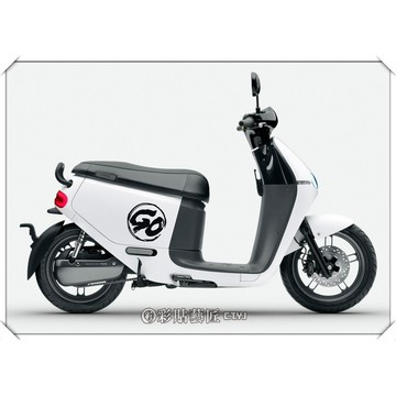 彩貼藝匠 GOGORO 2 側板圓形GO貼 【A款】（一對）3M反光貼紙 ORACAL螢光貼 拉線設計 裝飾 機車貼紙