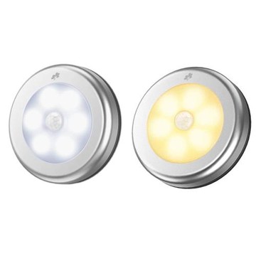 【ALUCKY】人體感應夜燈/磁吸(圓形) G100014-1