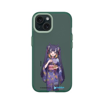 iPhone 15 Clear 憂墨綠 - 一伊那爾栖 Ninomae Ina'nis. - 咦那我婆?