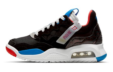 GS AIR JORDAN MA2 BLACK BLUE RED