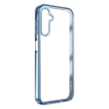 A14/A34/A54 殼 CITY晶鑽彩盾 三星 Samsung Galaxy A14 5G 抗發黃透明殼 氣囊軍規防摔殼 手機殼(遠峰藍)