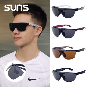 【SUNS】上翻式休閒太陽眼鏡 Polarized駕駛太陽眼鏡 輕量/防眩光/遮陽/抗UV400