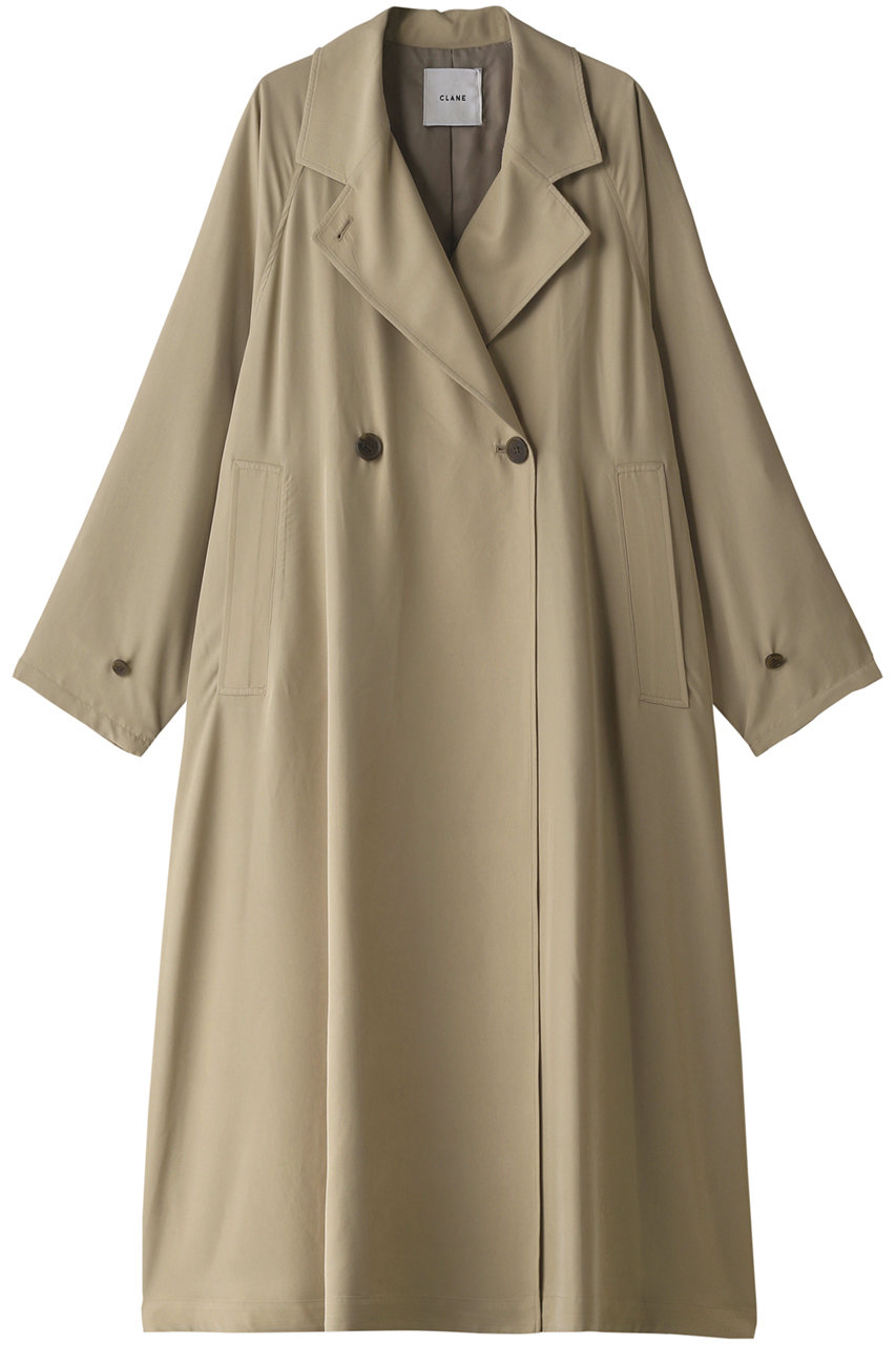 CLANE クラネ BACK GATHER DRESS TRENCH COAT コート