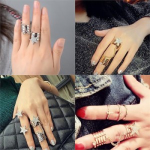 プラネットナックルリング 指輪 ファランジリング チップリング メンズ レディース フォークリング 星 09号 アーマーリング ラインストー 通販 Lineポイント最大1 0 Get Lineショッピング