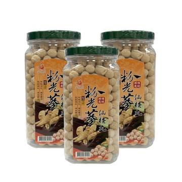 花旗坊 粉光蔘仙楂丸 3罐組(350g/罐)