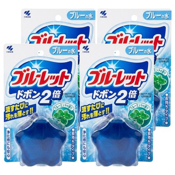 KOBAYASHI 小林製藥 BLUELET 星星馬桶球 藍色薄荷  120g  4個
