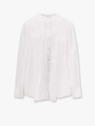 Plalia biologic cotton and viscose shirt - MARANT ETOILE - gender_Woman