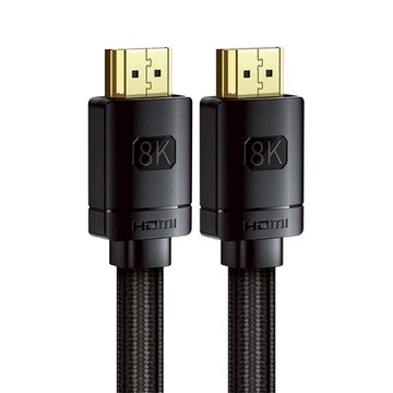 Baseus 倍思 HDMI 2.1v UHD 8K超高畫質傳輸線  1m  1條