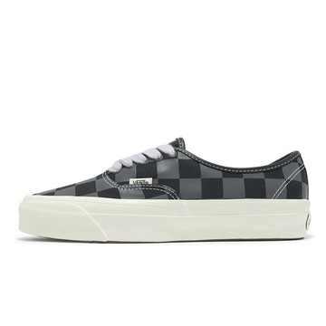 Vans 休閒鞋 Lx Authentic 44 男鞋 黑 灰 棋盤格 低筒 經典 帆布 板鞋 VN000D5KEST