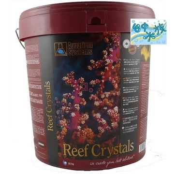 {台中水族}法國紅十字---Reef Crystal即溶珊瑚鹽 -25kg 特價