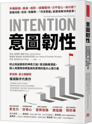意圖韌性：終止拖延萎靡的神奇之鑰！激活動機潛能，個人與團隊目【二手書_良好】TAAZE讀冊生活