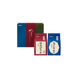 新米 北海道産米 令和5年度産 ホクレンパールライス　プレミアムギフトMSK（無洗米ふっくりんこ・ゆめぴりか各2kg)