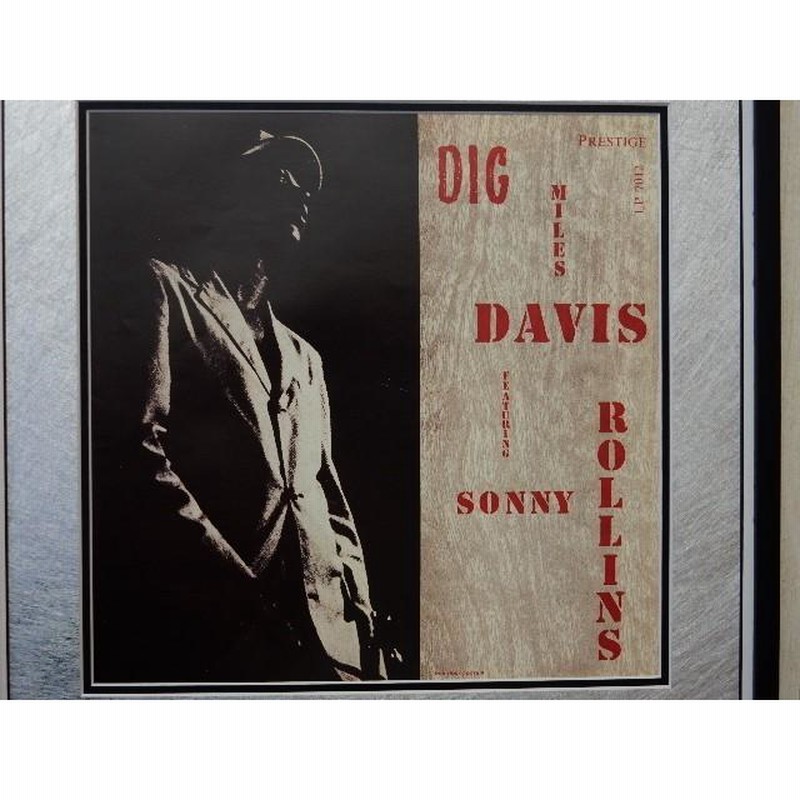 マイルス・デイビス/ソニー・ロリンズ/DIG/名盤ジャケ・ポスター