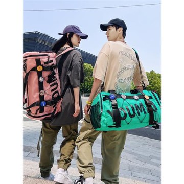 雙肩背包女旅行包男手提行李輕便大容量收納袋訓練籃球運動健身包