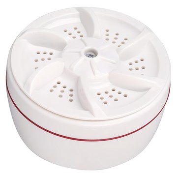 大功率便攜渦輪洗衣器 節能省電 旅行洗衣神器  RTW020229360071  白色  1個