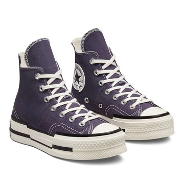 CONVERSE CHUCK 70 PLUS HI DARK RAISIN/EGRET/BLACK 男女 厚底 增高 休閒鞋 A00866C